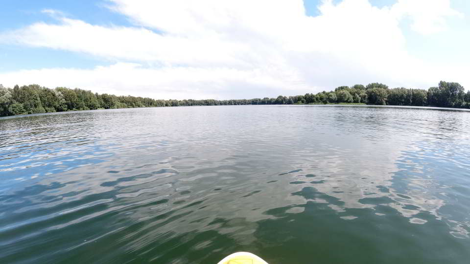 Stand-Up Paddling auf dem Hörster See